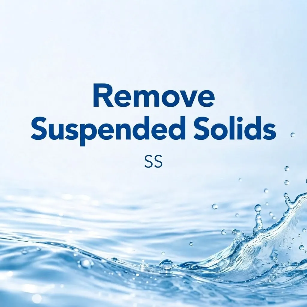 Remove Suspended Solids SS Sewage Treatment