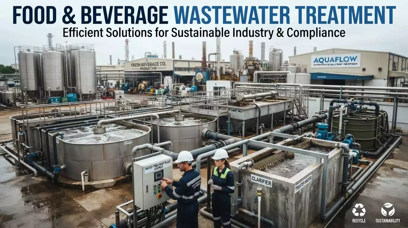 tratamiento de aguas residuales de alimentos y bebidas