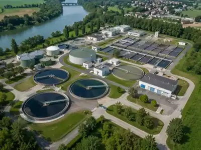 municipal sewage treatment plant