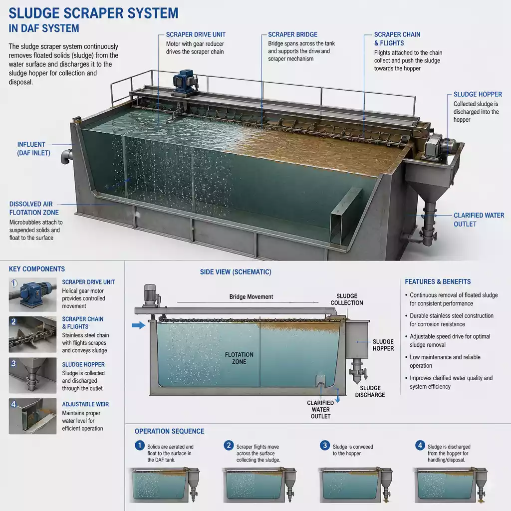 Sludge Scraper System